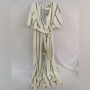 Rumor Black & White Stripe Dress